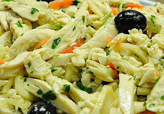 Pollo in insalata